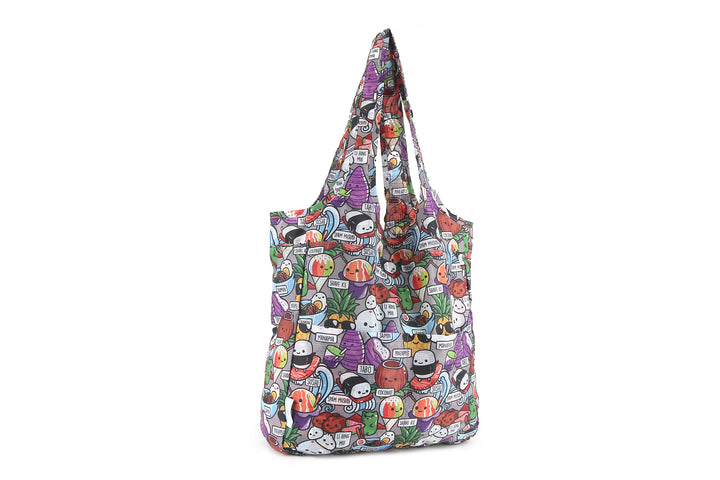 Foldable Bag Jacqueline Craving Hawaii Grey