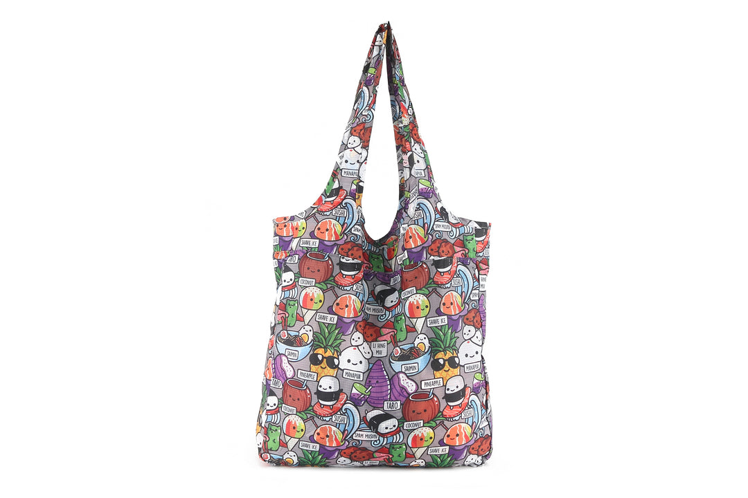 Foldable Bag Jacqueline Craving Hawaii Grey