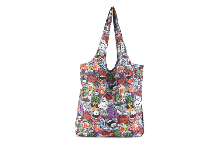 Foldable Bag Jacqueline Craving Hawaii Grey