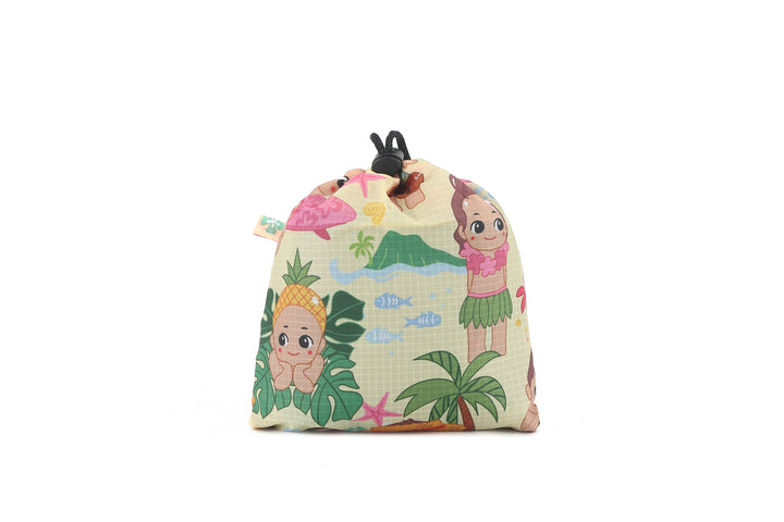 Foldable Bag Jacqueline Aloha Angels Beige