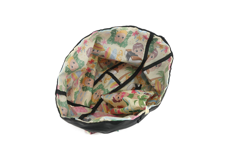 Foldable Bag Jacqueline Aloha Angels Beige