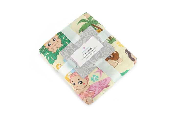 Baby Blanket Angels Beige