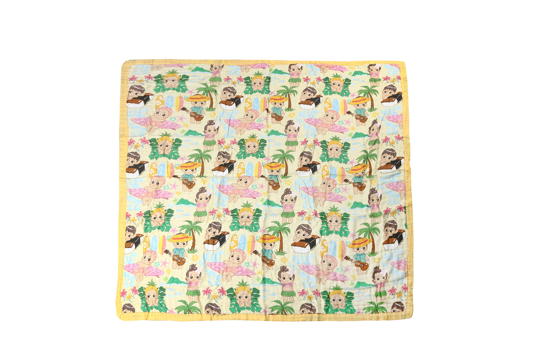 Baby Blanket Angels Beige