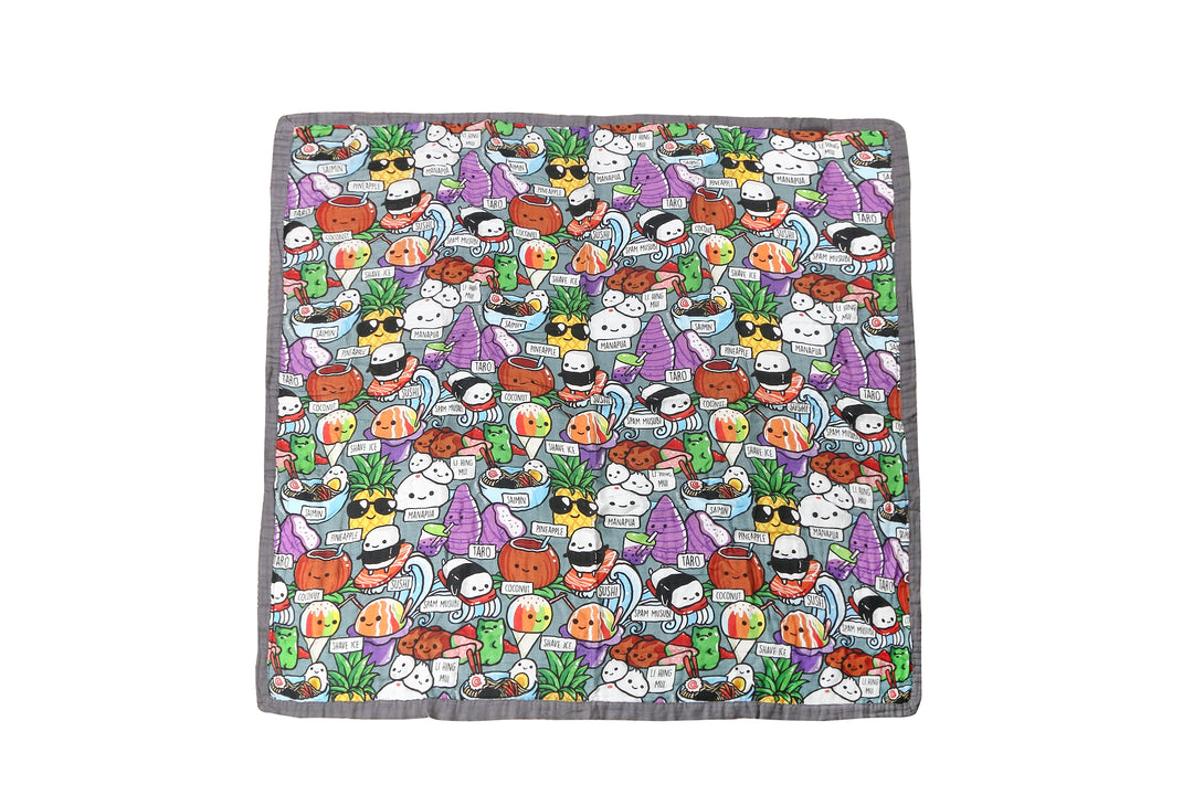 Baby Blanket Craving Hawaii Grey