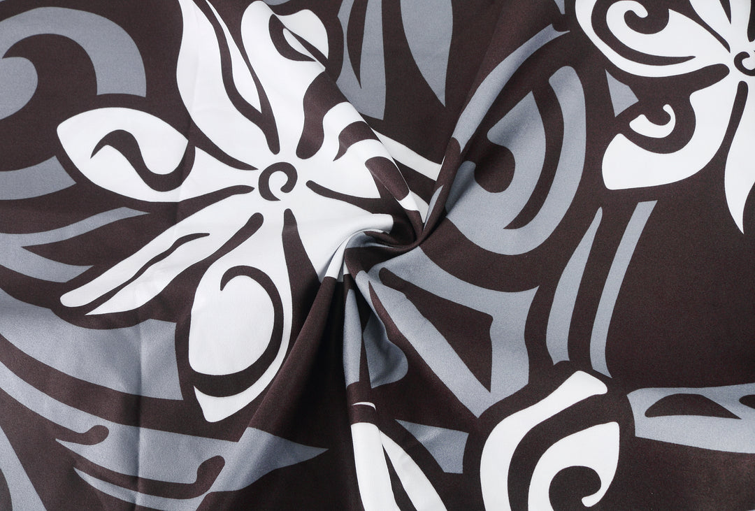 Sand-free Reversible Beach Towel Tiare Infinity Black Tiare Infinity Blue