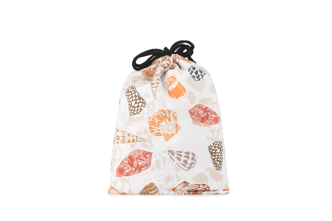 Hooded Beach Towel Adult Cone Shells White