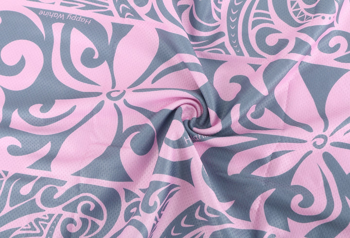 Cool Towel Tapa Tiare Pink Grey
