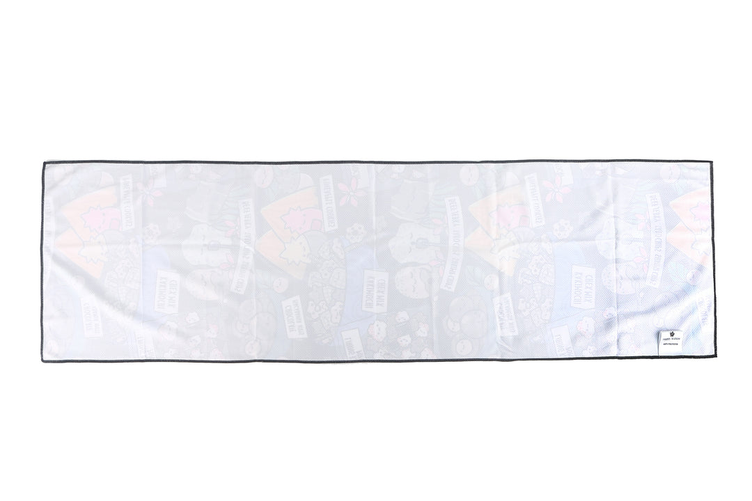 Cool Towel Local Snacks Black