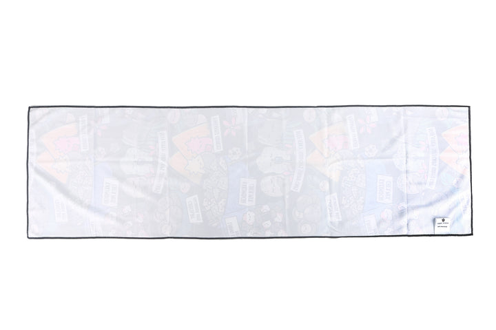 Cool Towel Local Snacks Black