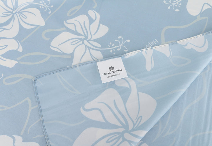Pareo Keala Hibiscus Monstera Blue