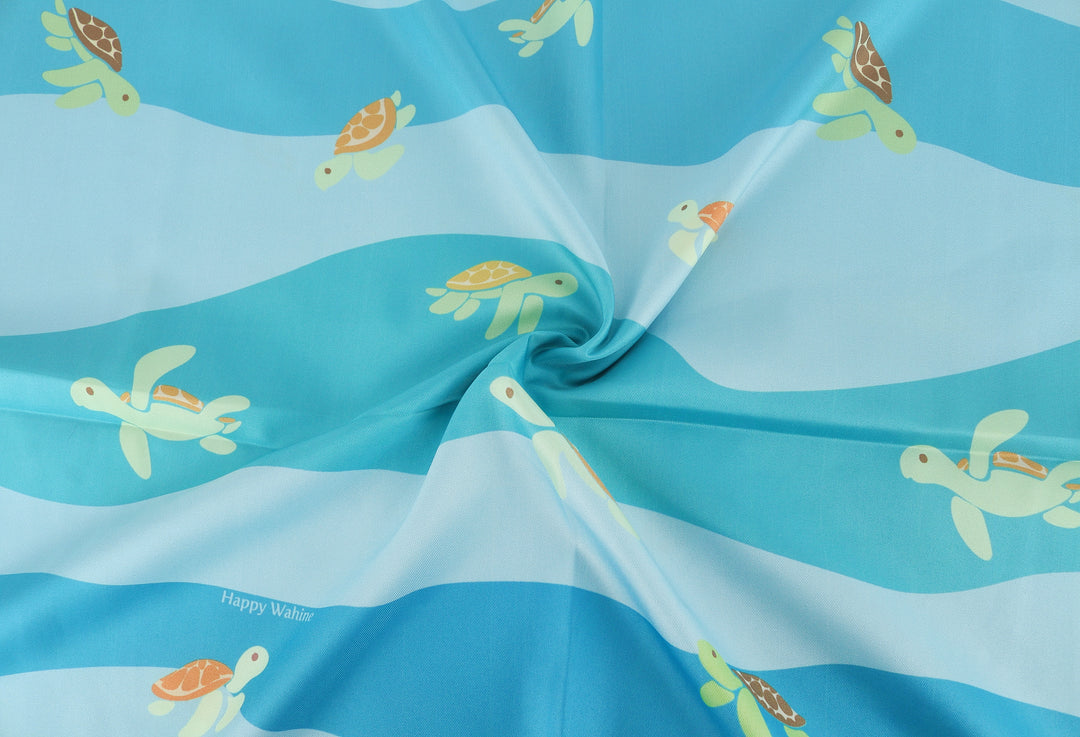 Pareo Keala Mini Turtle Blue