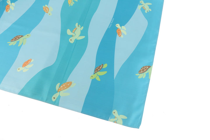Pareo Keala Mini Turtle Blue