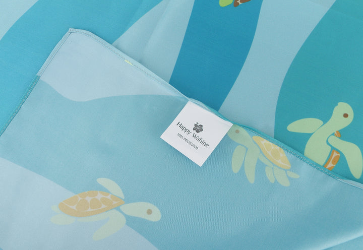 Pareo Keala Mini Turtle Blue