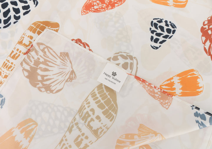 Pareo Keala Cone Shells White