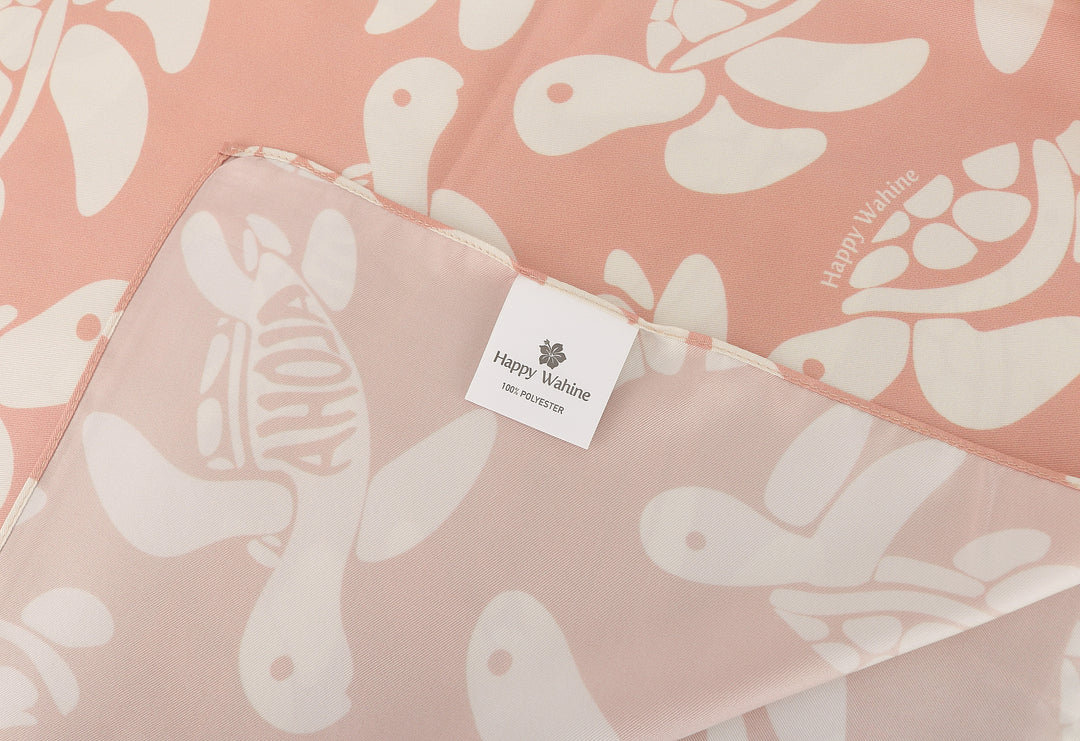 Pareo Keala Aloha Turtle Pink