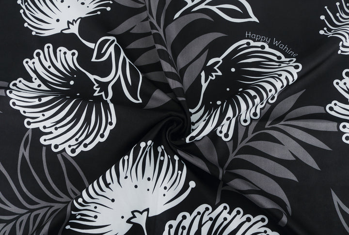 Pareo Keala Lehua Black