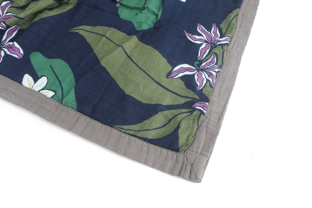 Luxury Bamboo Blanket Nauapaka Grey