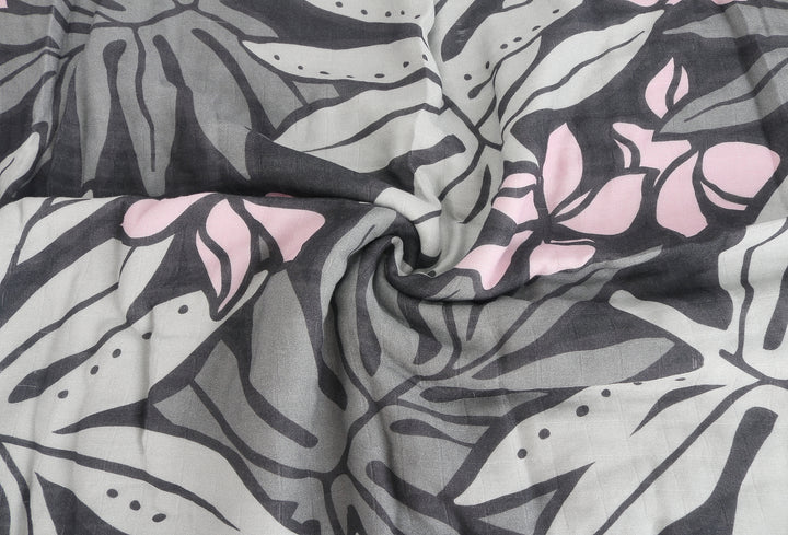 Luxury Bamboo Blanket Lauae Dark Grey