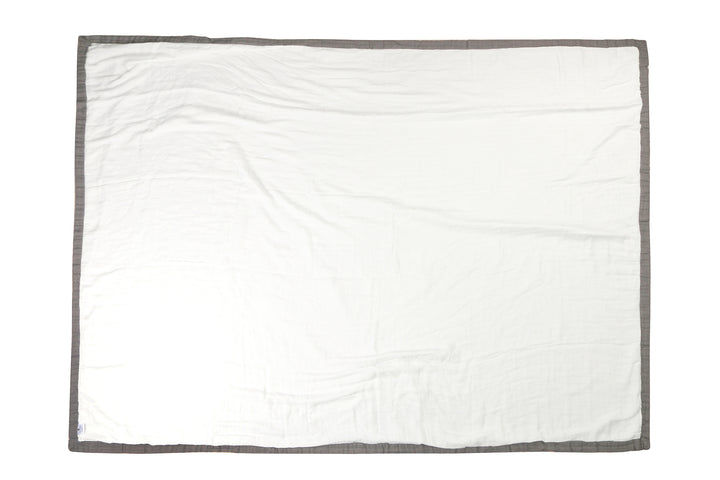 Luxury Bamboo Blanket Lauae Dark Grey