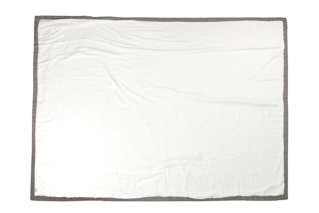 Luxury Bamboo Blanket Nauapaka Grey