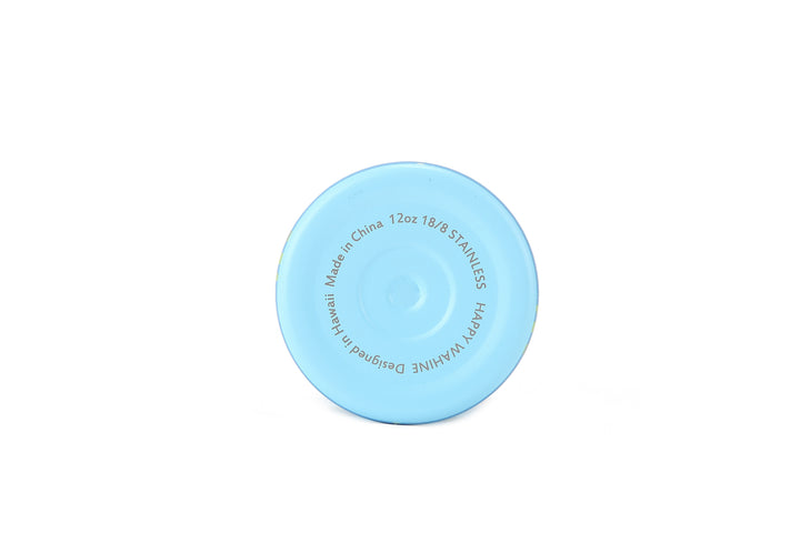 Insulated Water Bottle 12oz Mini Turtle Blue