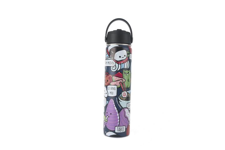 Insulated Water Bottle 24oz Craving Hawaii Navy