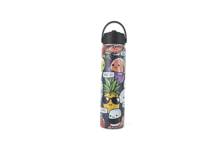 Insulated Water Bottle 24oz Craving Hawaii Navy