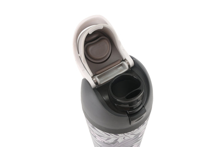 Insulated Water Bottle 24oz Snap Lauae Dark Grey