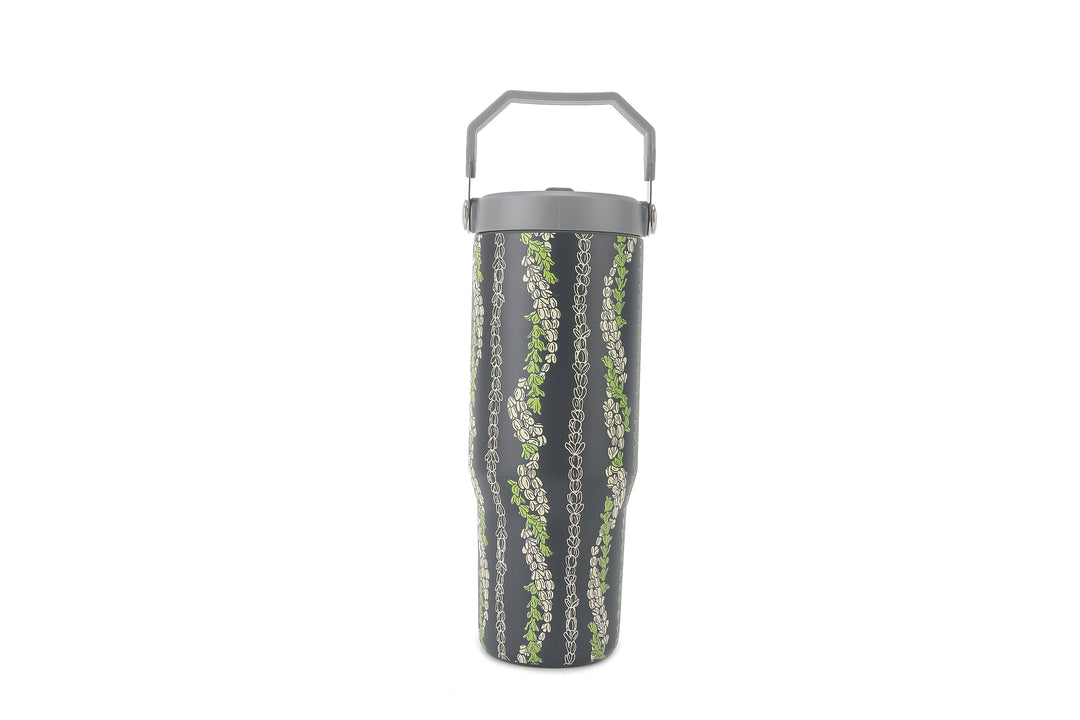 Insulated Water Bottle 30oz Pakalana Grey