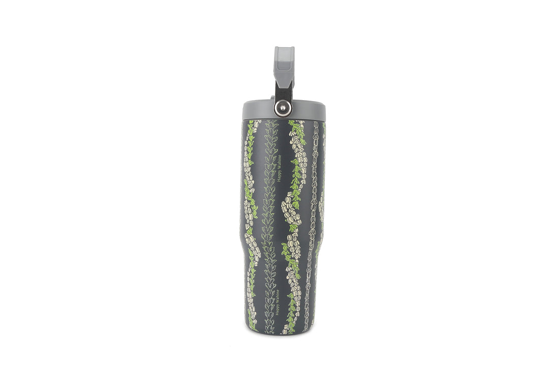 Insulated Water Bottle 30oz Pakalana Grey
