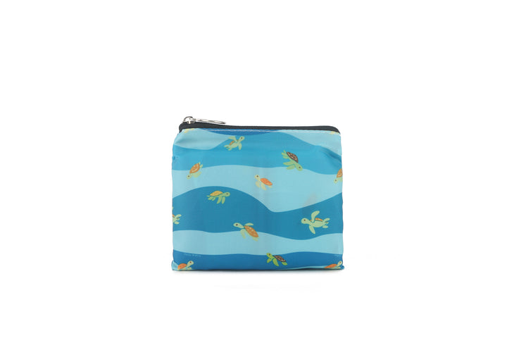 Foldable Bag Jake Mini Turtles Blue