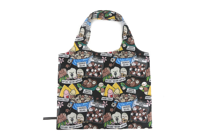 Foldable Bag Jake Local Snacks Black
