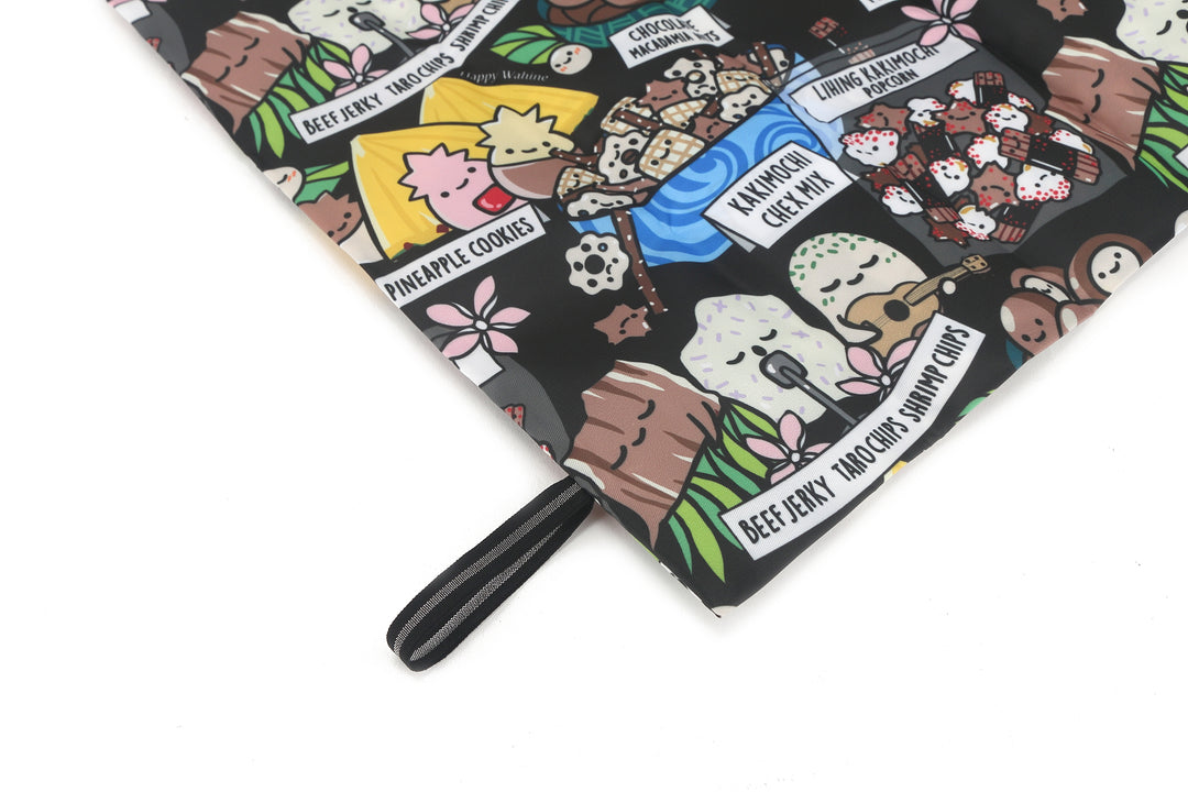 Foldable Bag Jake Local Snacks Black