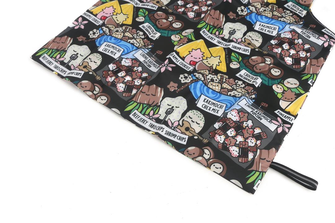 Foldable Bag Jake Local Snacks Black