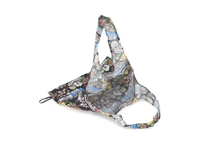 Foldable Bag Jake Local Snacks Black