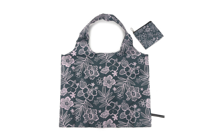 Foldable Bag Jake Cherry Blossom Pink Grey