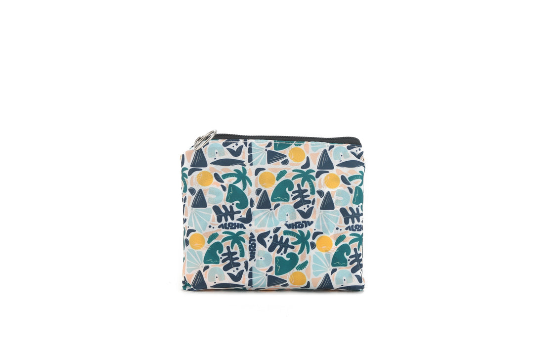 Foldable Bag Jake Aloha Abstract Beige