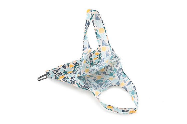 Foldable Bag Jake Aloha Abstract Beige