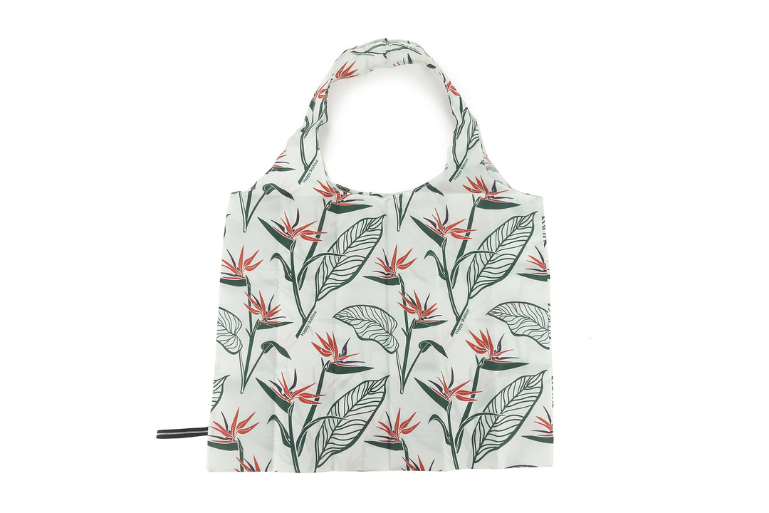 Foldable Bag Jake Bird of Paradise Beige