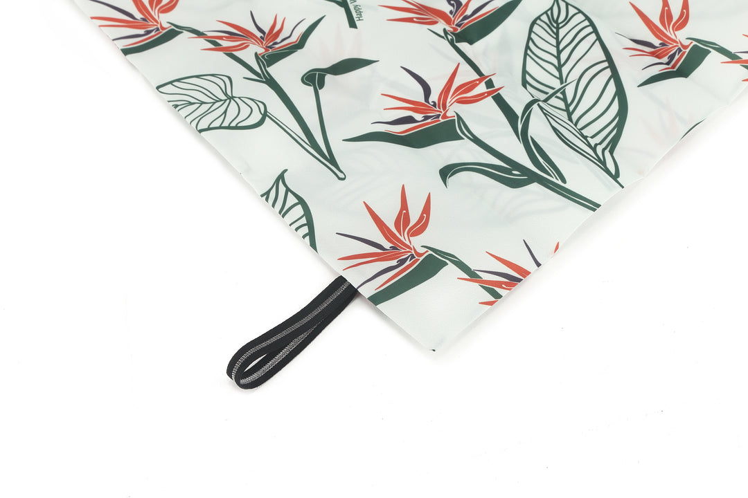 Foldable Bag Jake Bird of Paradise Beige