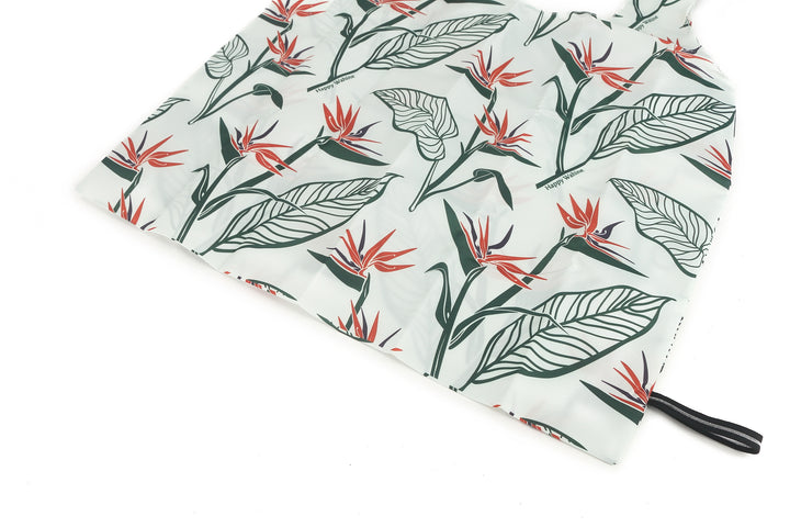 Foldable Bag Jake Bird of Paradise Beige