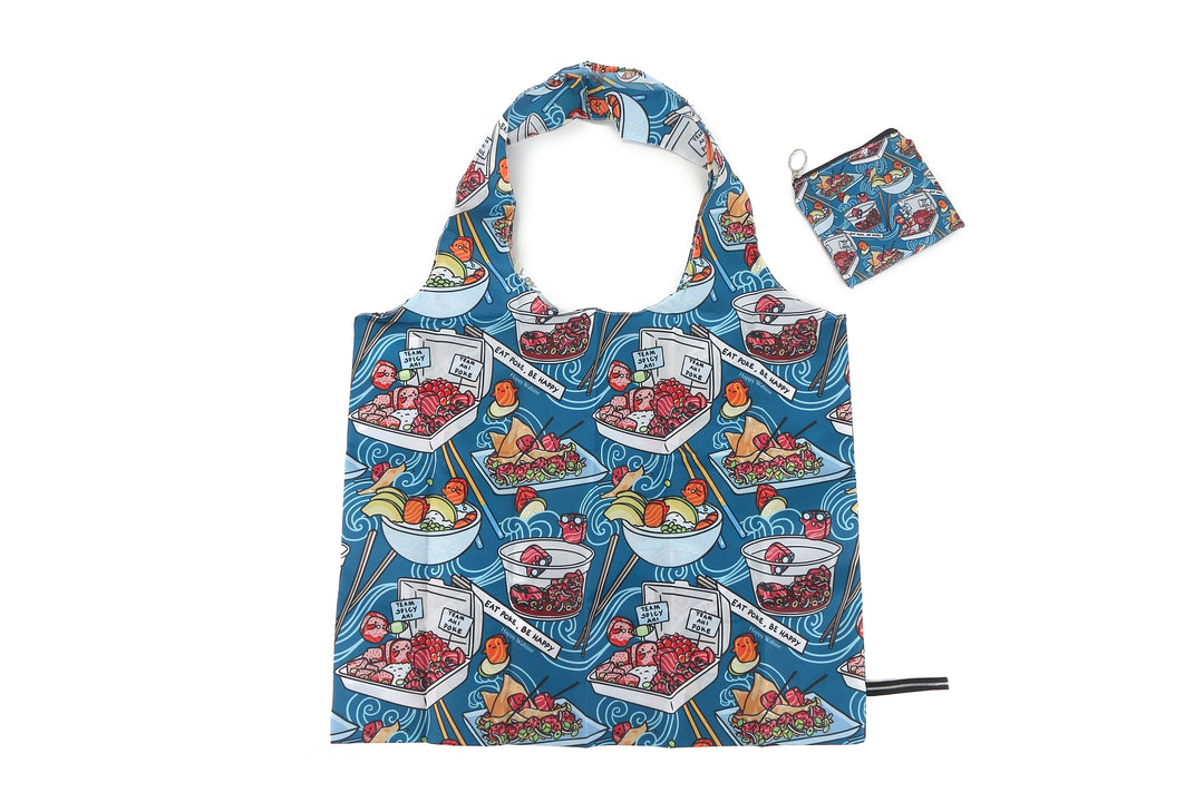 Foldable Bag Jake Poke Competition Blue