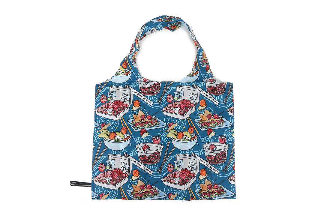 Foldable Bag Jake Poke Competition Blue
