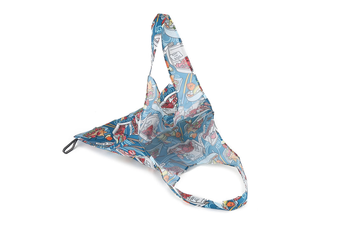 Foldable Bag Jake Poke Competition Blue