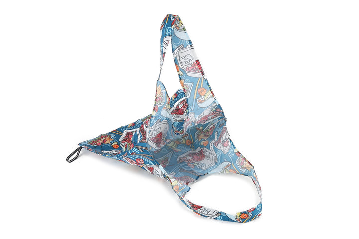 Foldable Bag Jake Poke Competition Blue