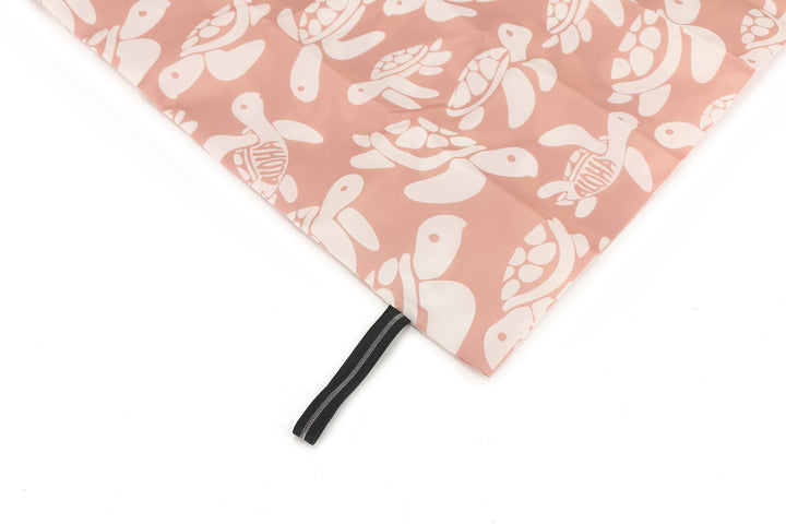 Foldable Bag Jake Aloha Turtles Pink