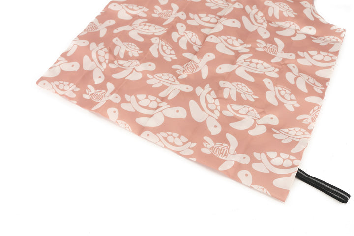 Foldable Bag Jake Aloha Turtles Pink