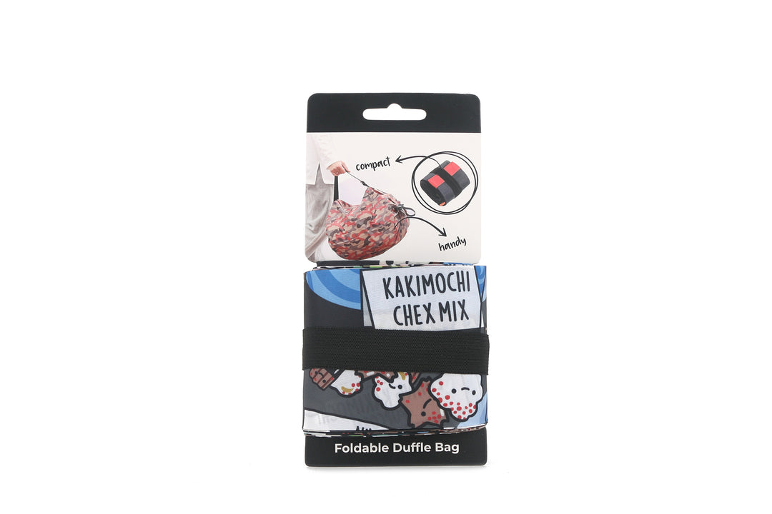 Foldable Bag Jazmine Local Snacks Black