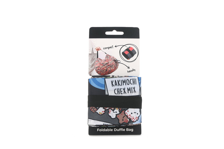 Foldable Bag Jazmine Local Snacks Black