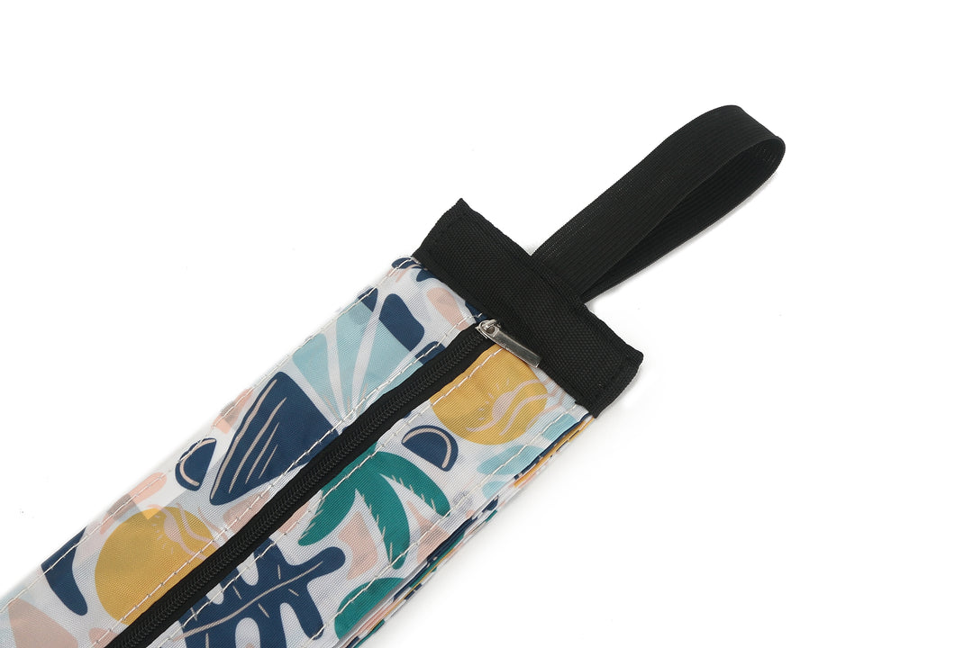 Foldable Bag Jazmine Aloha Abstract Beige